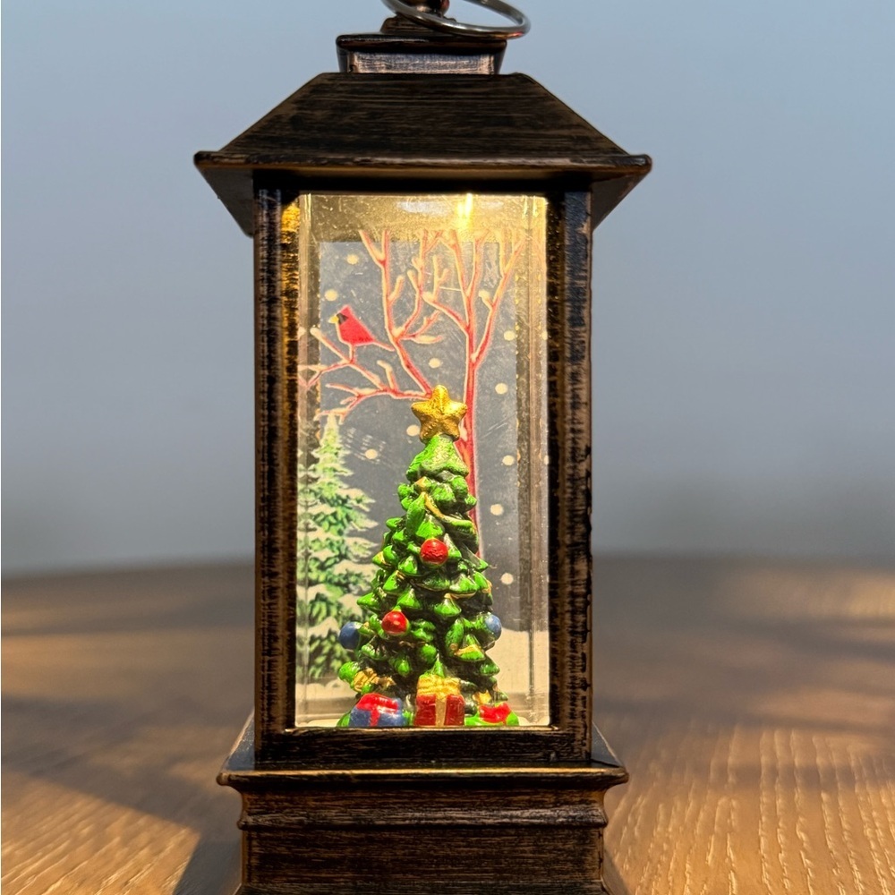 Christmas LED Tree Lantern | Mini Holiday Decor Night Light